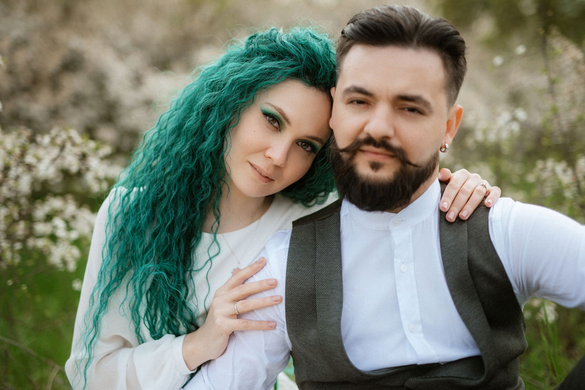 non-binary couple