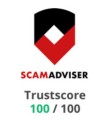ScamAdviser Trustscore 100/100 ScamAdviser Trustscore 100/100